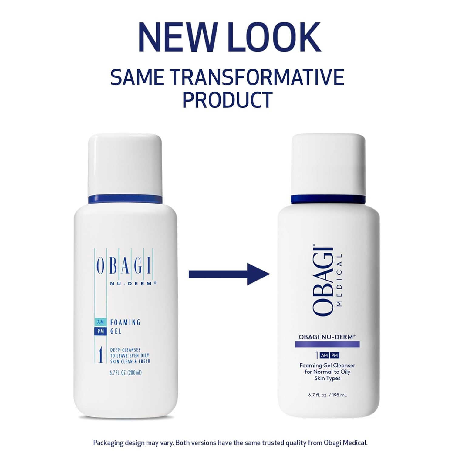 Obagi Nu-Derm Foaming Gel – Gel-Based Cleanser for Normal to Oily & Sensitive Skin