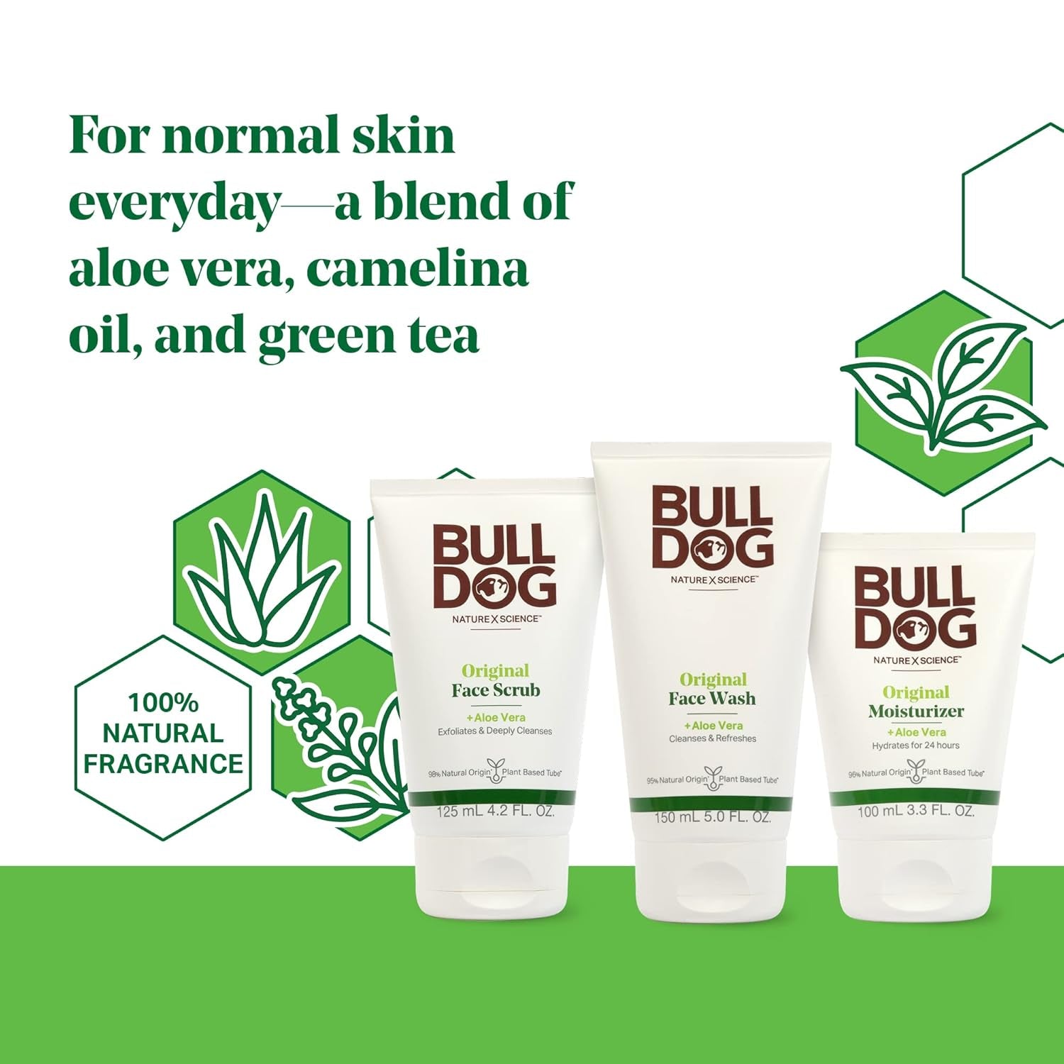 Original Full Face Kit with Moisturizer, Face Wash & Face Scrub