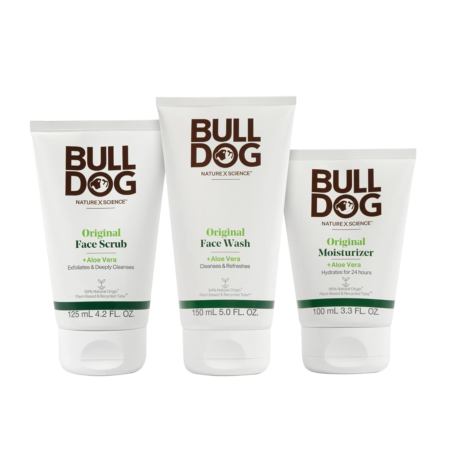 Original Full Face Kit with Moisturizer, Face Wash & Face Scrub