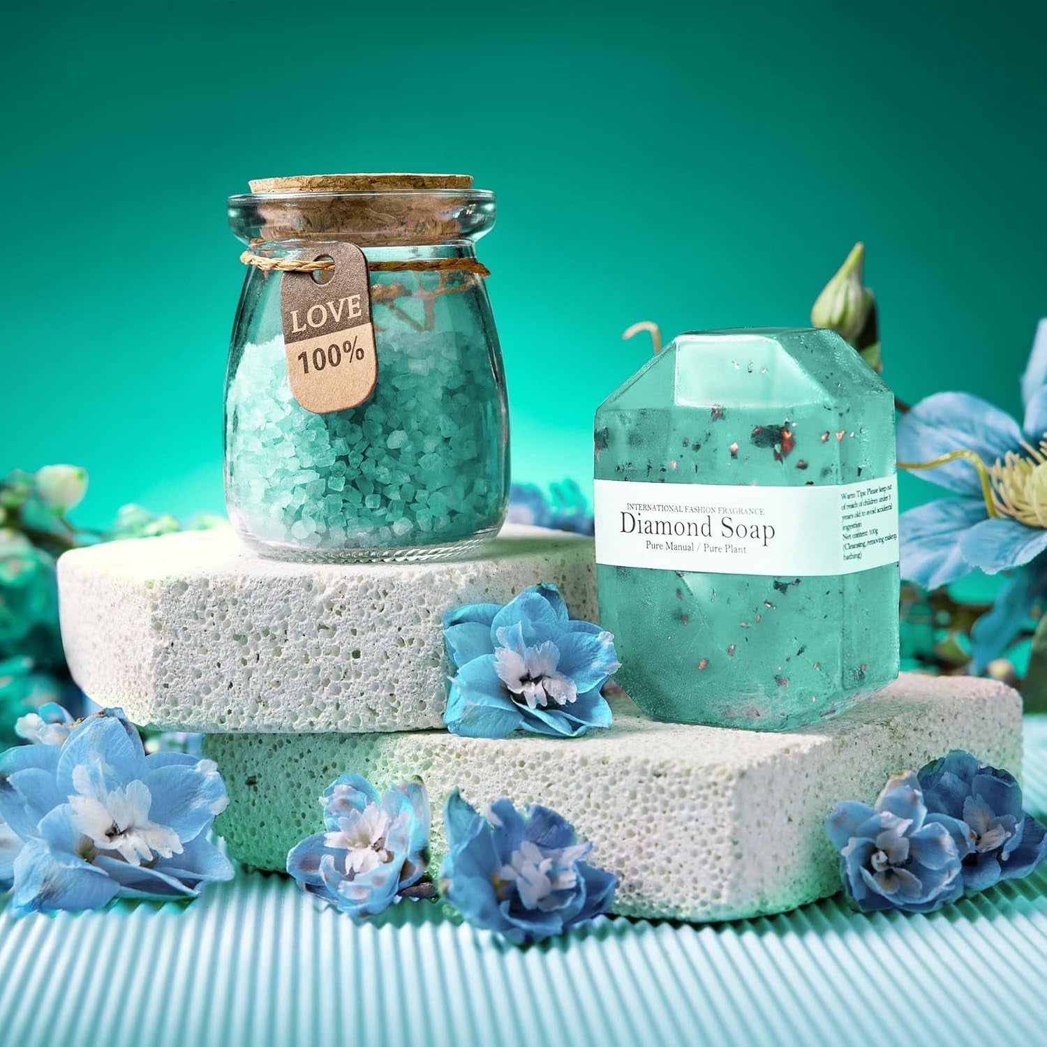 Gifts for Mom, Women, Wife, Girlfriend, Sister, Best Friend, Her - Unique Mothers Day, Birthday, Valentines, Christmas Gifts - Gardenia Inspirational Self Care Spa Gift Basket Set, Thank You Gifts